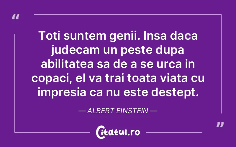 Citat Albert Einstein - citate prietenie