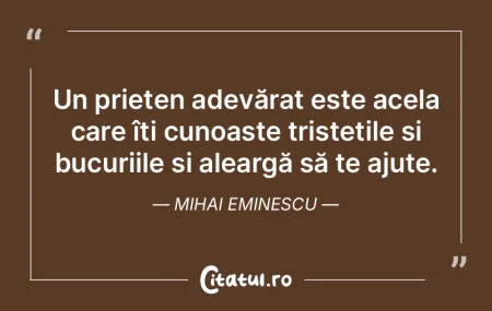 Un prieten adevărat este acela care î�...