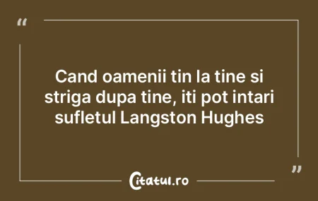 Cand oamenii tin la tine si striga dupa... Cand oamenii tin la tine si striga dupa...