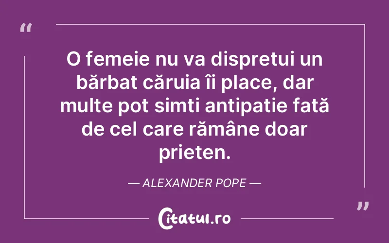 Citat Alexander Pope - citate prietenie