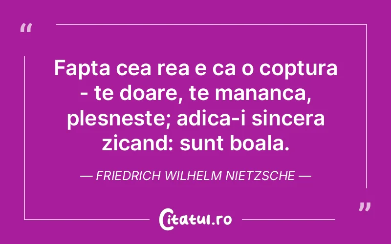 Citat Friedrich Wilhelm Nietzsche - citate spiritualitate