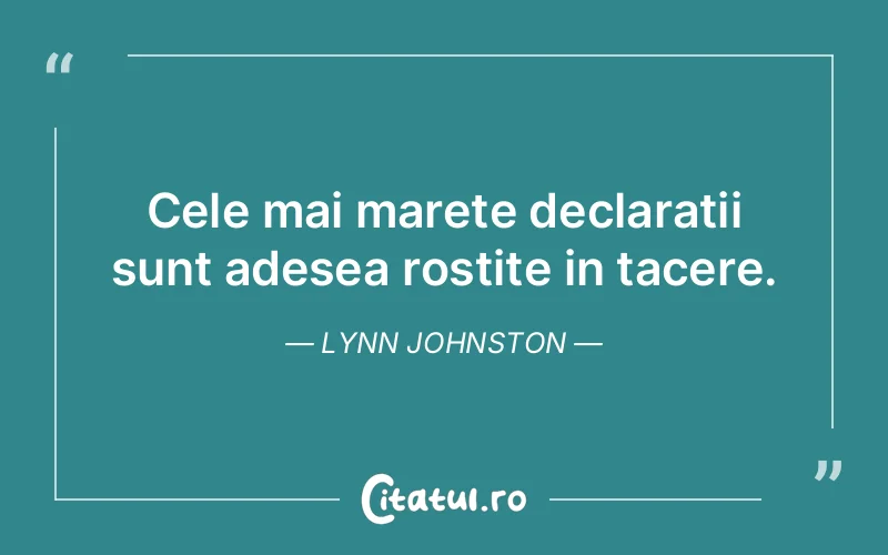 Citat Lynn Johnston - citate spiritualitate