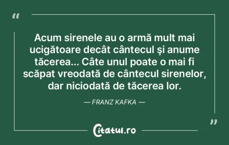 Acum sirenele au o armă mult mai ucigă... Acum sirenele au o armă mult mai ucigă...