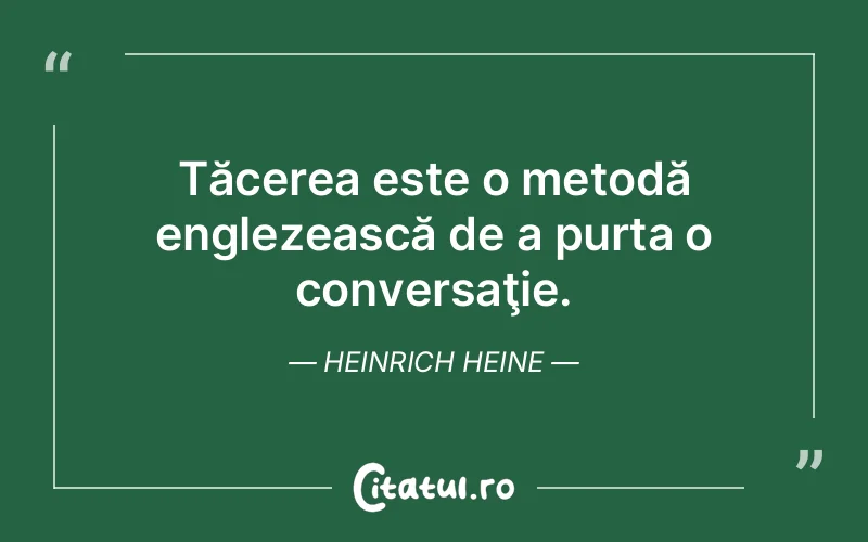 Citat Heinrich Heine - citate spiritualitate