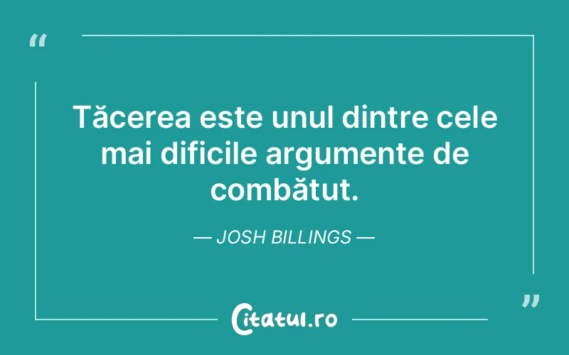 Citat Josh Billings - citate spiritualitate
