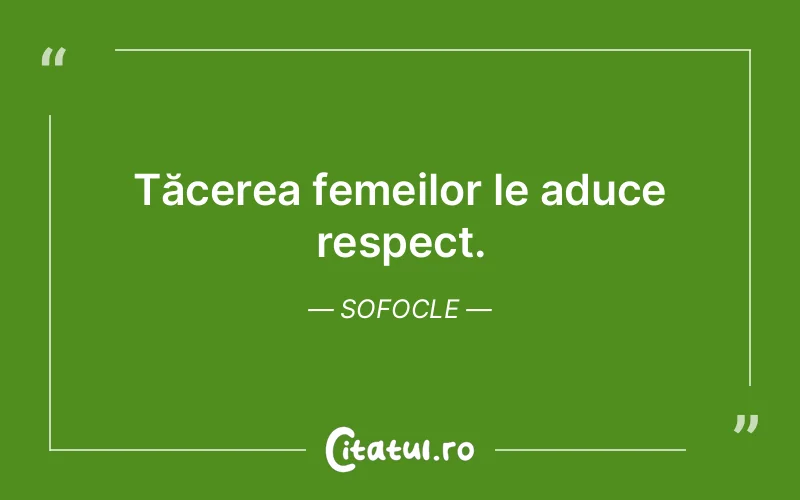 Citat Sofocle - citate spiritualitate