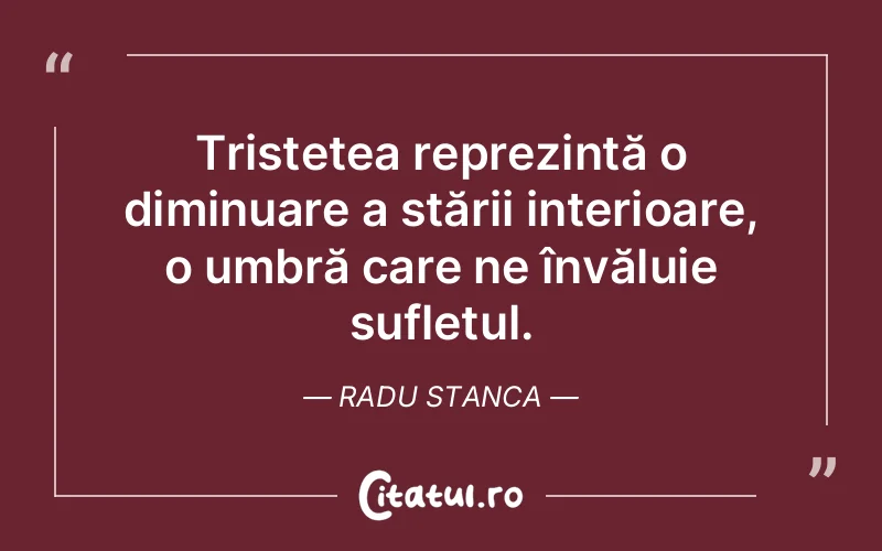 Citat Radu Stanca - citate spiritualitate
