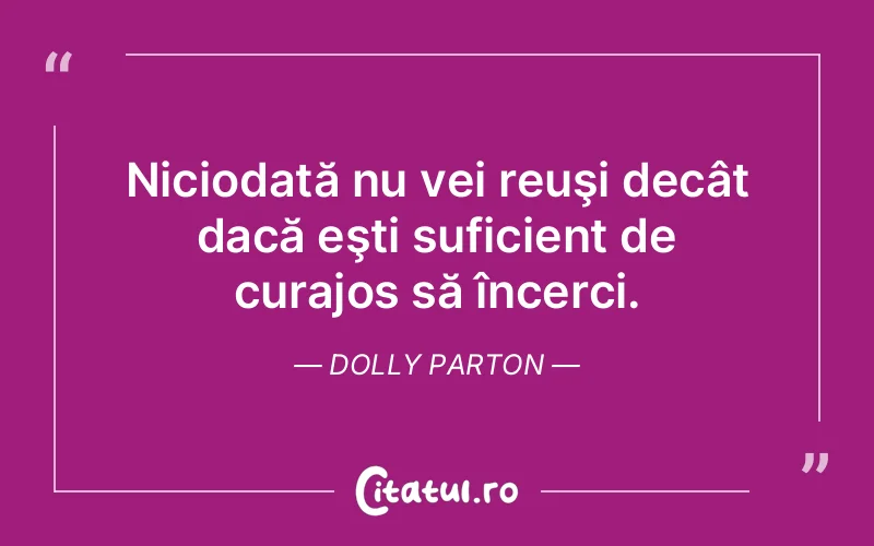 Citat Dolly Parton - citate spiritualitate