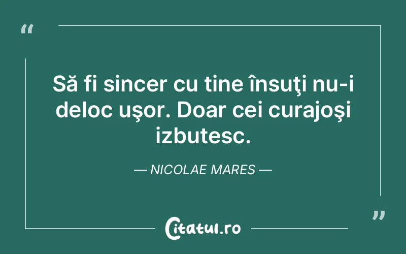 Citat Nicolae Mares - citate spiritualitate