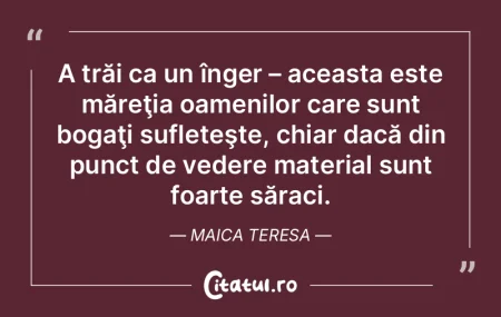 A trăi ca un înger – aceasta este mÄ... A trăi ca un înger – aceasta este mÄ...