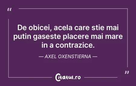 De obicei, acela care stie mai putin gas... De obicei, acela care stie mai putin gas...