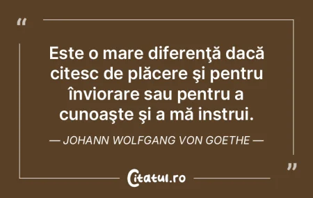 Este o mare diferenţă dacă citesc de ... Este o mare diferenţă dacă citesc de ...
