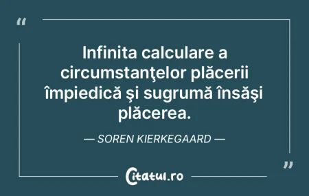 Infinita calculare a circumstanţelor pl... Infinita calculare a circumstanţelor pl...