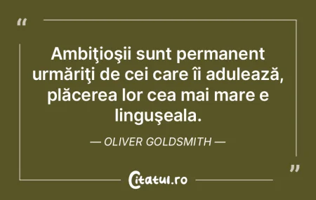 Ambiţioşii sunt permanent urmăriţi d... Ambiţioşii sunt permanent urmăriţi d...