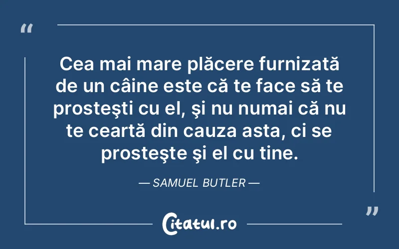 Citat Samuel Butler - citate spiritualitate
