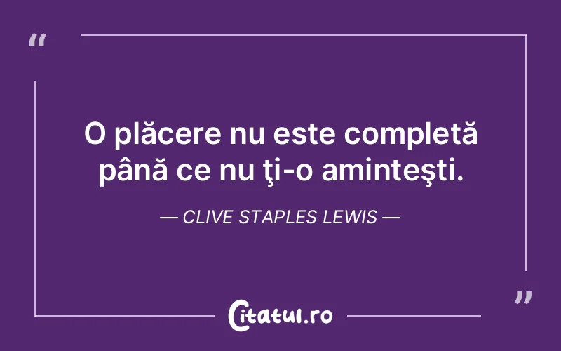Citat Clive Staples Lewis - citate spiritualitate