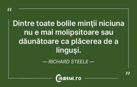 Dintre toate bolile minţii niciuna nu e... Dintre toate bolile minţii niciuna nu e...