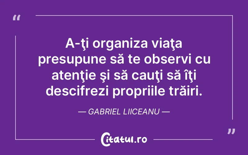 Citat Gabriel Liiceanu - citate spiritualitate