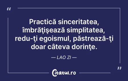 Practică sinceritatea, îmbrăţişeaz�...
