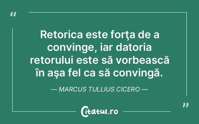 Citat Marcus Tullius Cicero - citate spiritualitate
