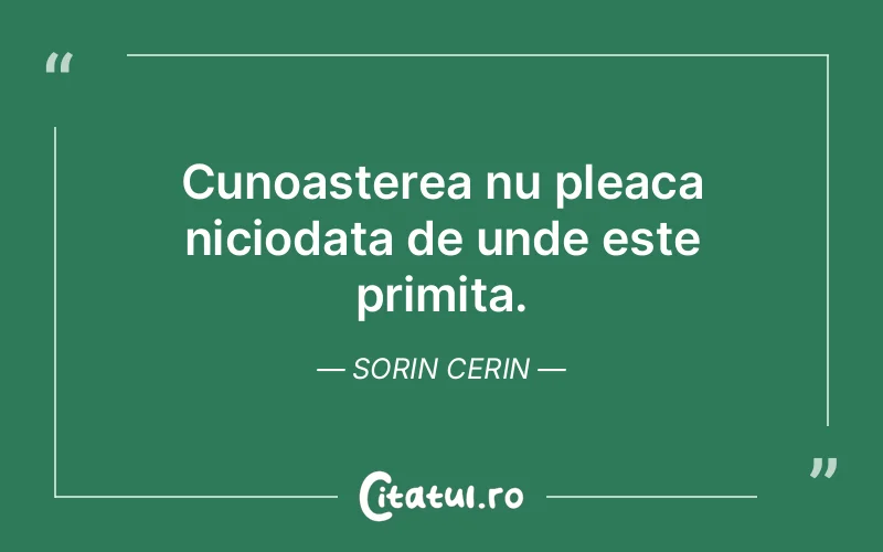 Citat Sorin Cerin - citate spiritualitate