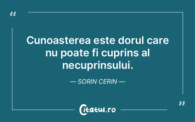 Citat Sorin Cerin - citate spiritualitate
