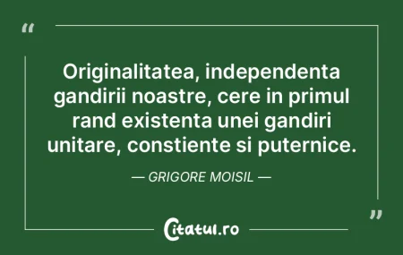 Originalitatea, independenta gandirii no... Originalitatea, independenta gandirii no...