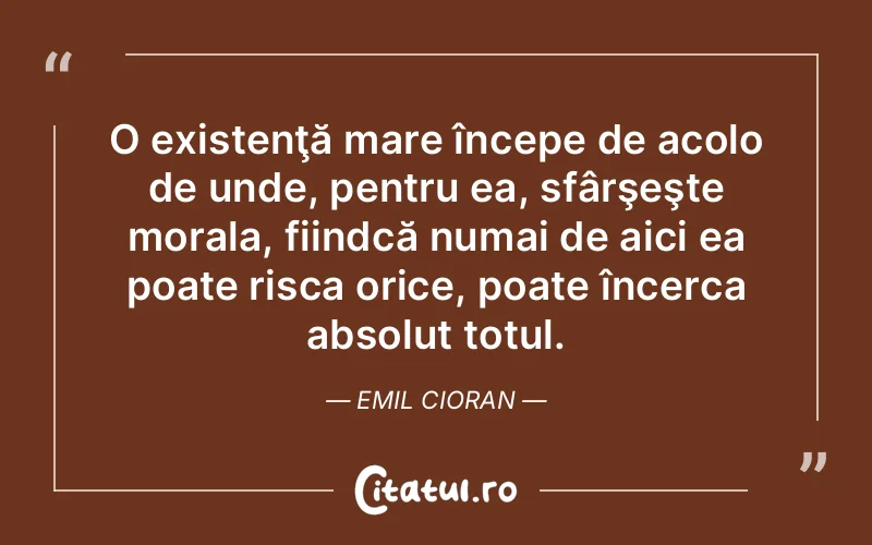Citat Emil Cioran - citate spiritualitate