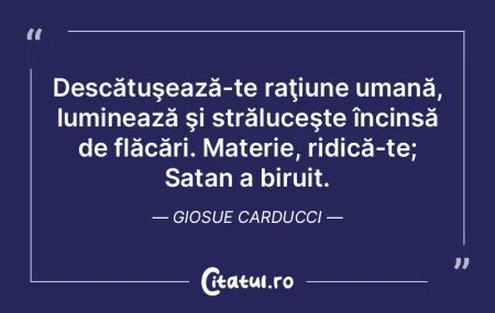 Descătuşează-te raţiune umană, lumi... Descătuşează-te raţiune umană, lumi...