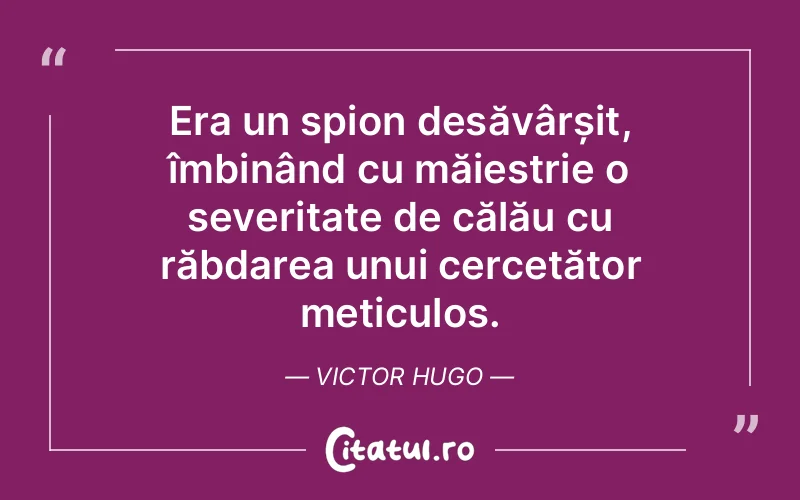 Citat Victor Hugo - citate spiritualitate