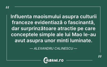 Influența maoismului asupra culturii fr...