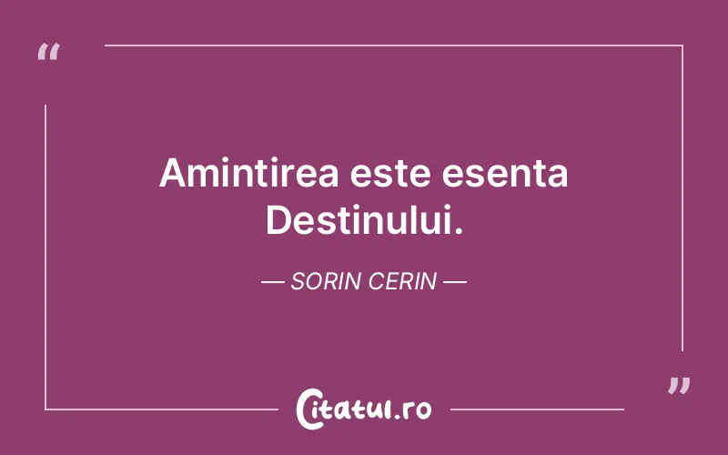 Citat Sorin Cerin - citate spiritualitate