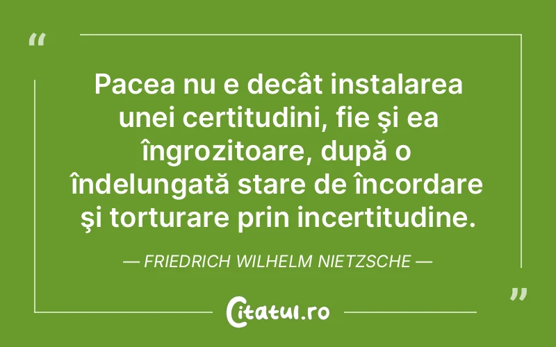 Citat Friedrich Wilhelm Nietzsche - citate spiritualitate