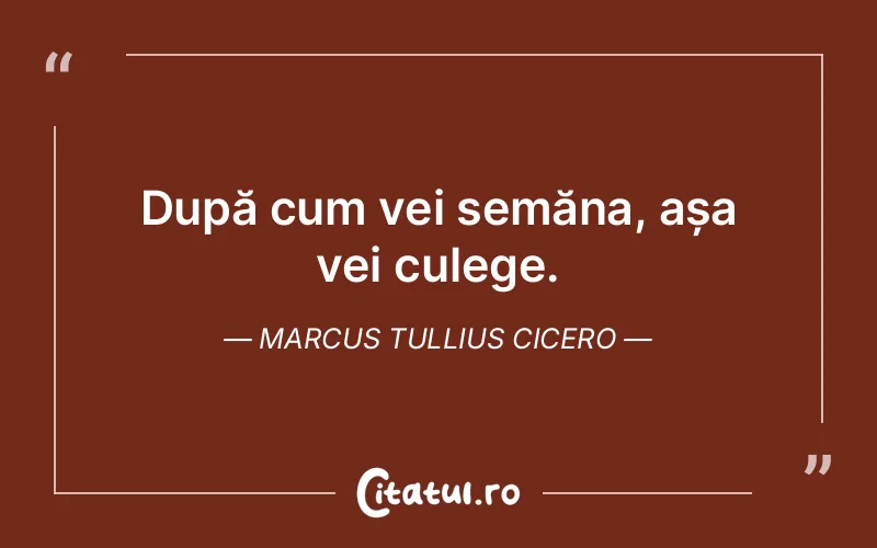 Citat Marcus Tullius Cicero - citate spiritualitate