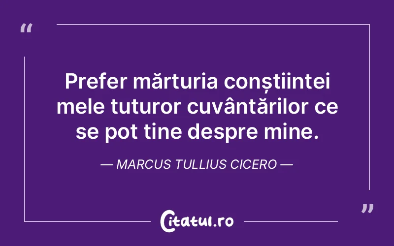 Citat Marcus Tullius Cicero - citate spiritualitate