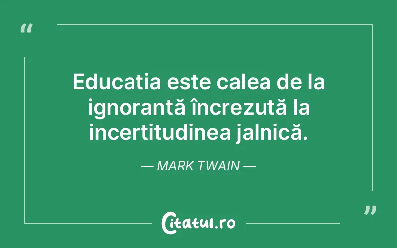Citat Mark Twain - citate spiritualitate