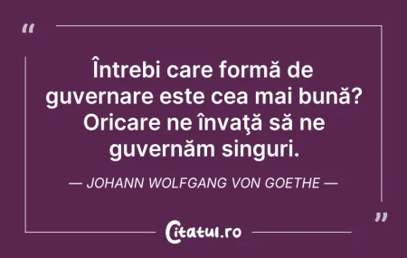 Întrebi care formă de guvernare este cea... Citeste si: Întrebi care formă de guvernare este cea...