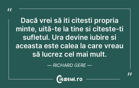 Dacă vrei să iți citești propria min... Dacă vrei să iți citești propria min...