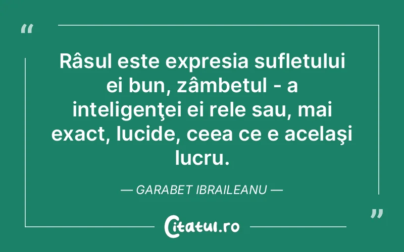 Citat Garabet Ibraileanu - citate spiritualitate