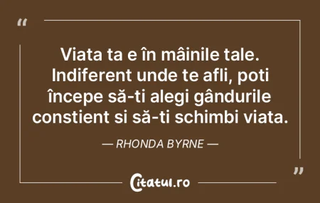 Viața ta e în mâinile tale. Indiferen... Viața ta e în mâinile tale. Indiferen...