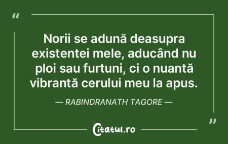 Norii se adună deasupra existenței mel... Norii se adună deasupra existenței mel...