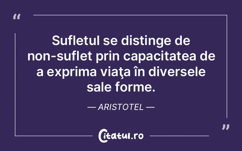 Citat Aristotel - citate spiritualitate