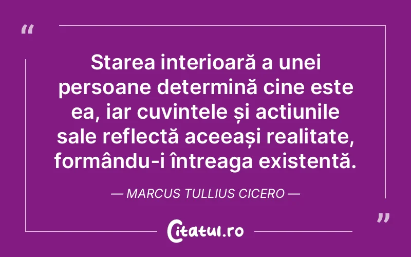 Citat Marcus Tullius Cicero - citate spiritualitate