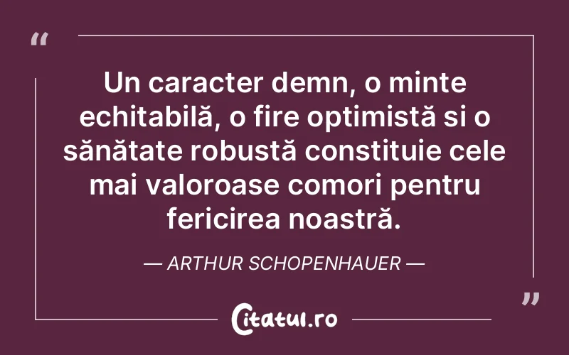 Citat Arthur Schopenhauer - citate spiritualitate