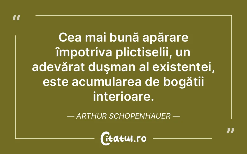 Citat Arthur Schopenhauer - citate spiritualitate