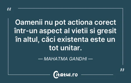 Oamenii nu pot acționa corect într-un ... Oamenii nu pot acționa corect într-un ...