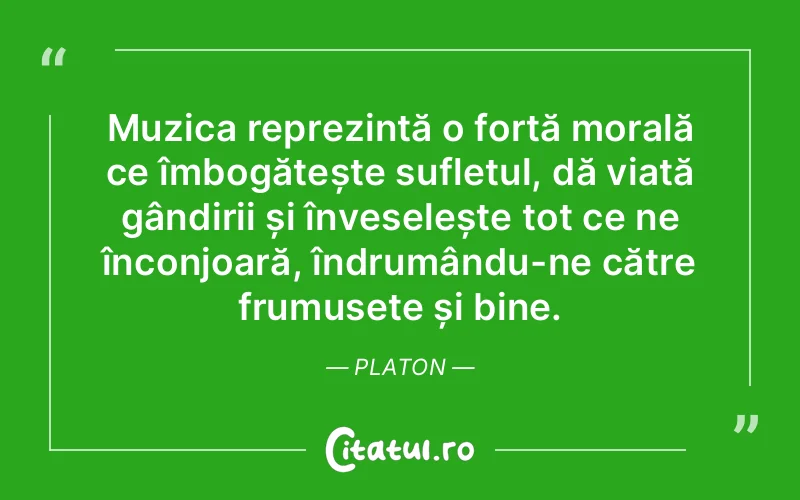 Citat Platon - citate spiritualitate