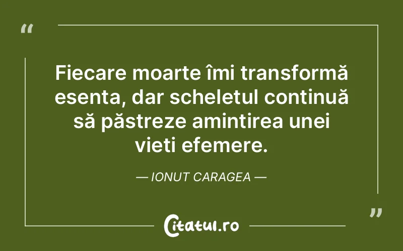 Citat Ionut Caragea - citate spiritualitate