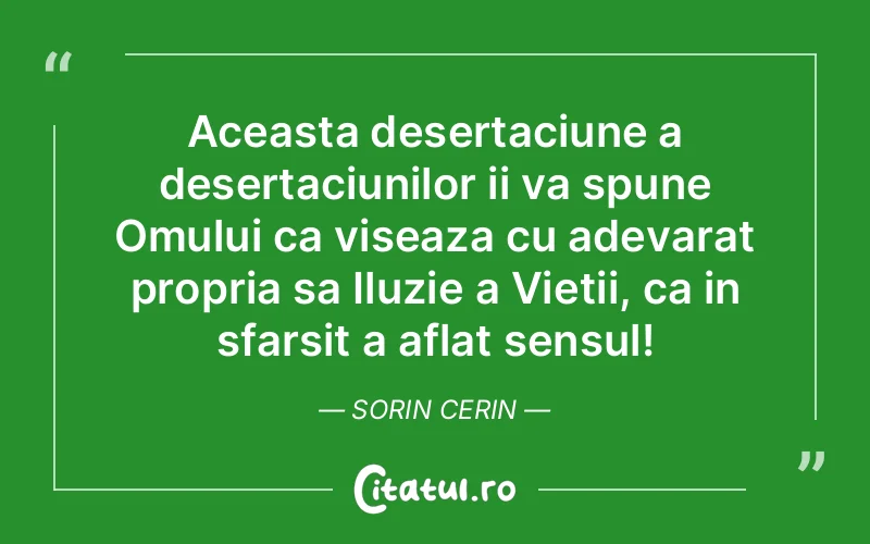 Citat Sorin Cerin - citate spiritualitate