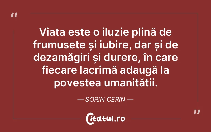 Citat Sorin Cerin - citate spiritualitate